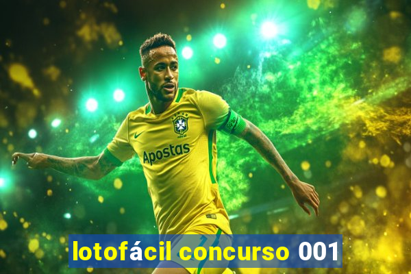 lotofácil concurso 001